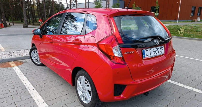 Honda Jazz cena 54500 przebieg: 72200, rok produkcji 2017 z Toruń małe 172